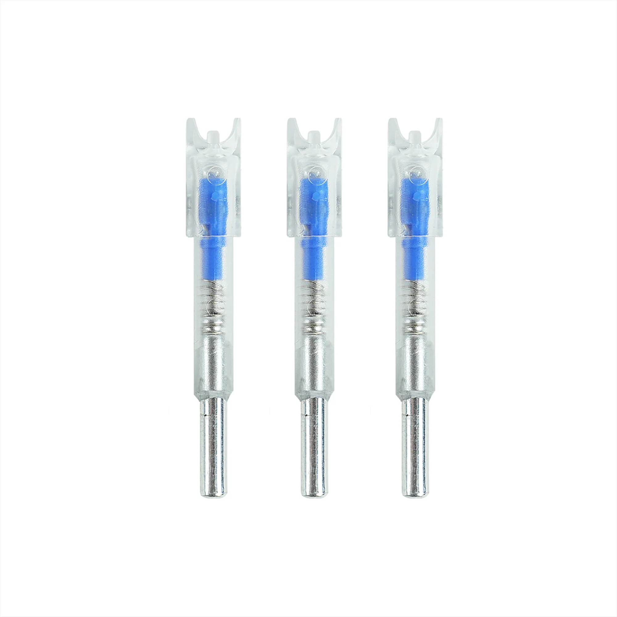 6mm Lighted Nocks - High Visibility LED, Long Battery Life - Blue, Red, Green - 3 pc - Image 11