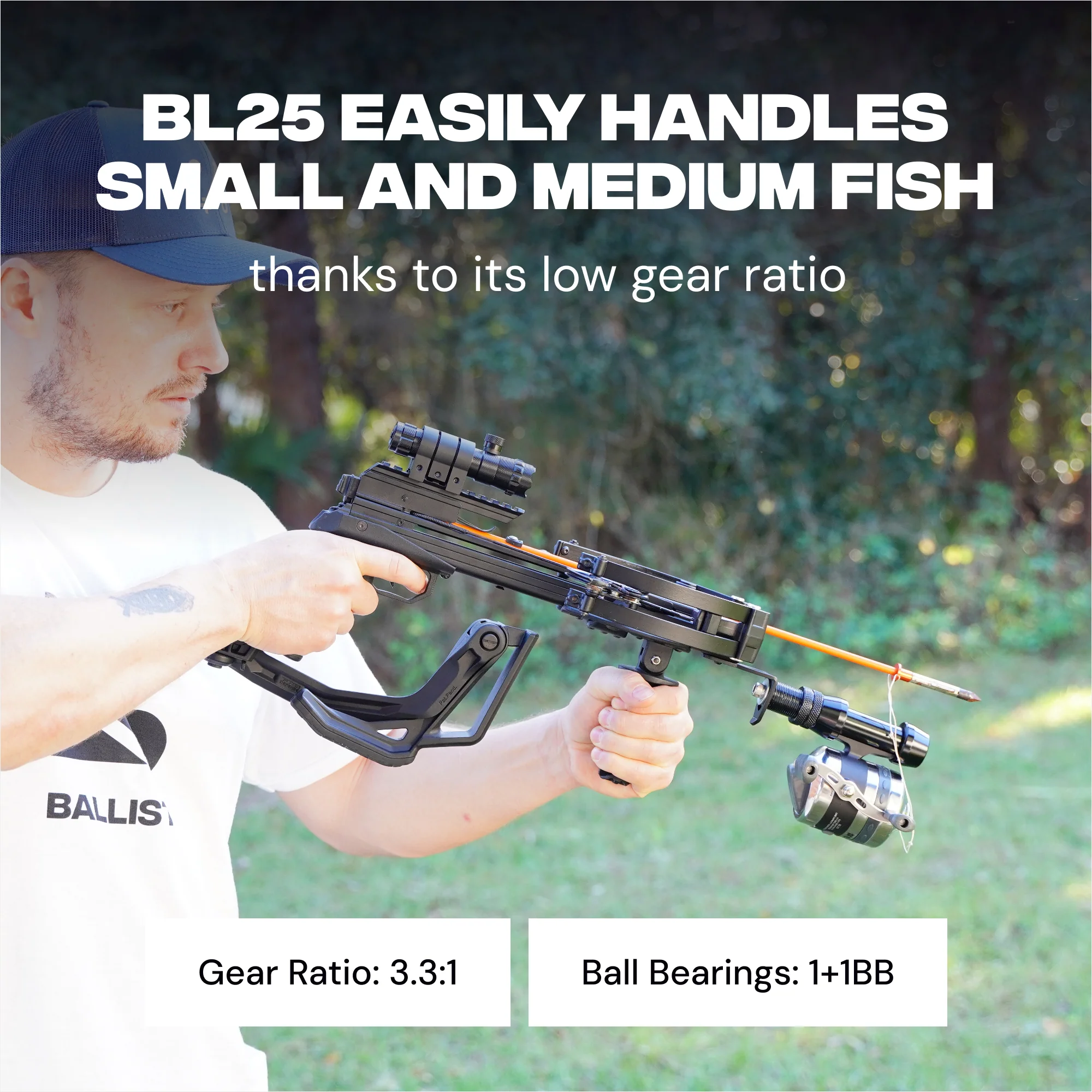 BAT Crossbow Bowfishing Bundle with L-Stock | BAL-BN-39 - Image 5