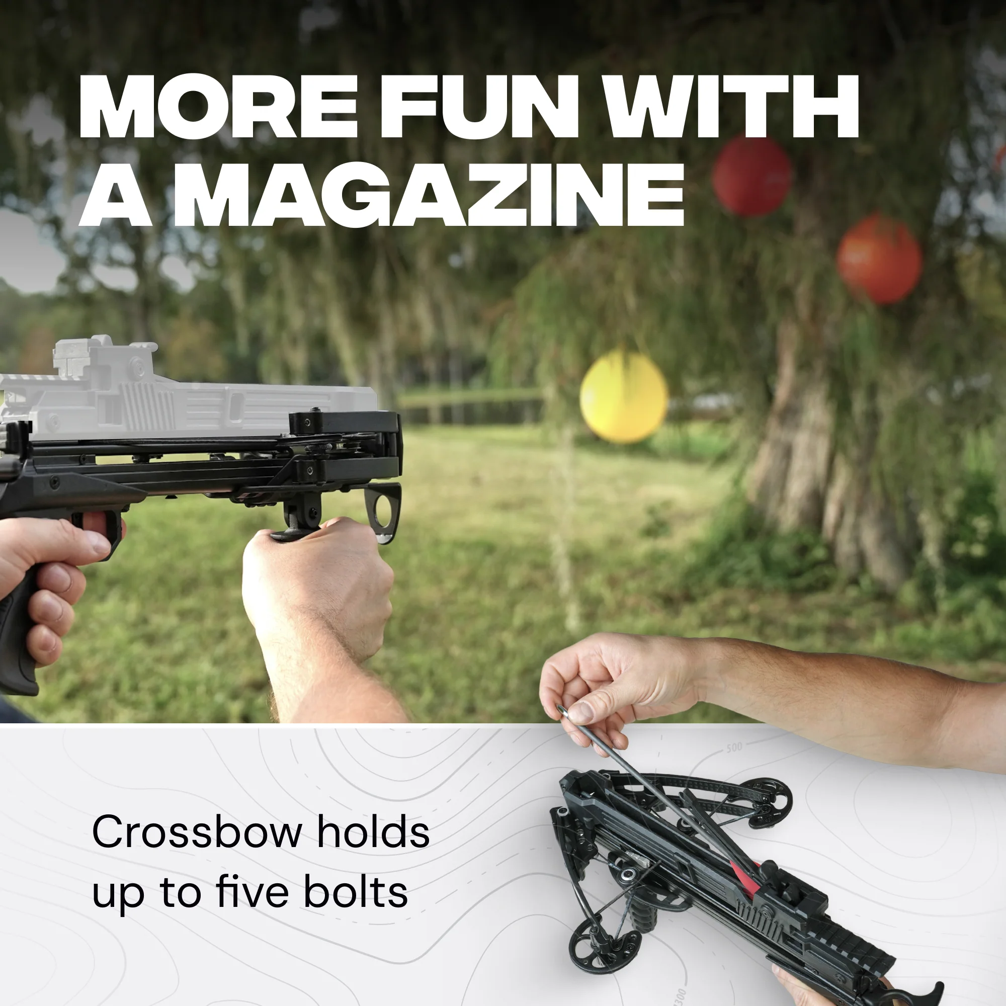 BAT Crossbow with Magazine and L-Stock - Image 2