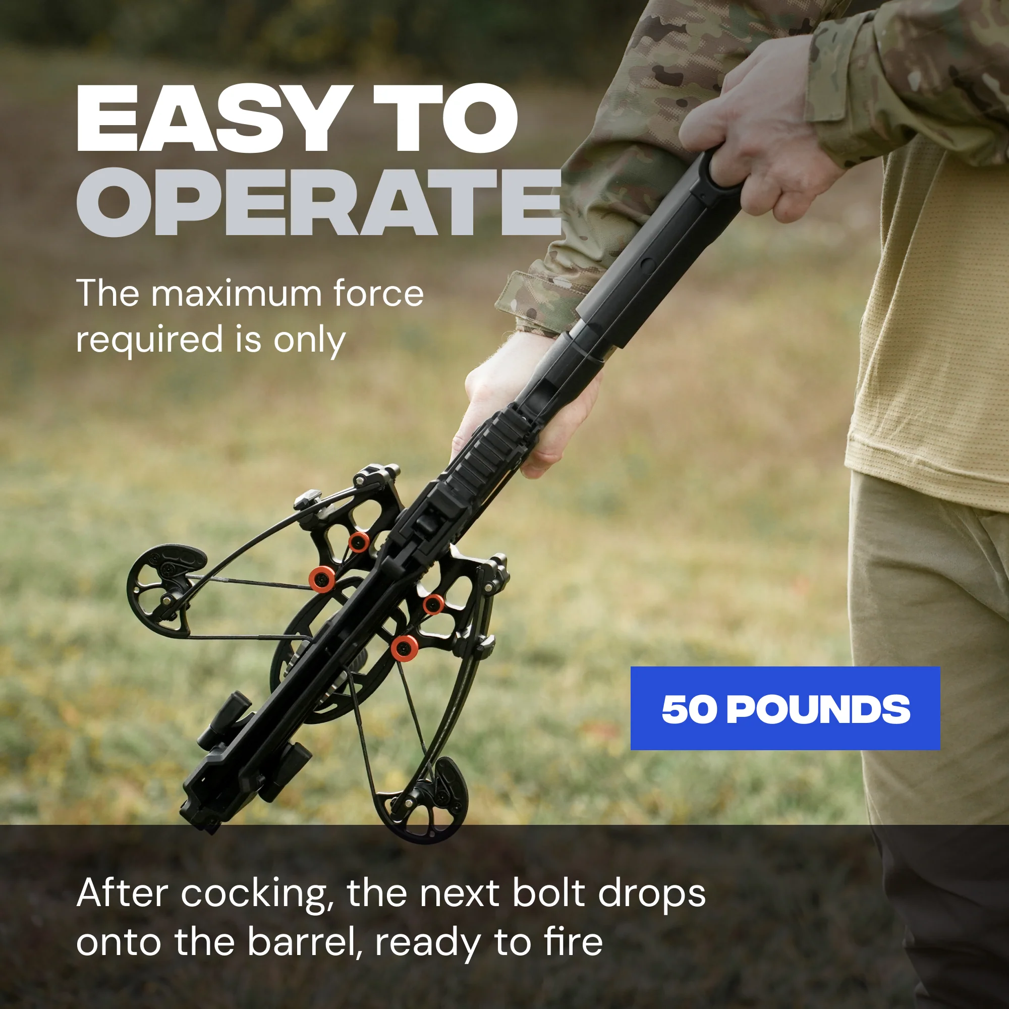 BAT Reverse Crossbow with Magazine and L-Stock - Image 5