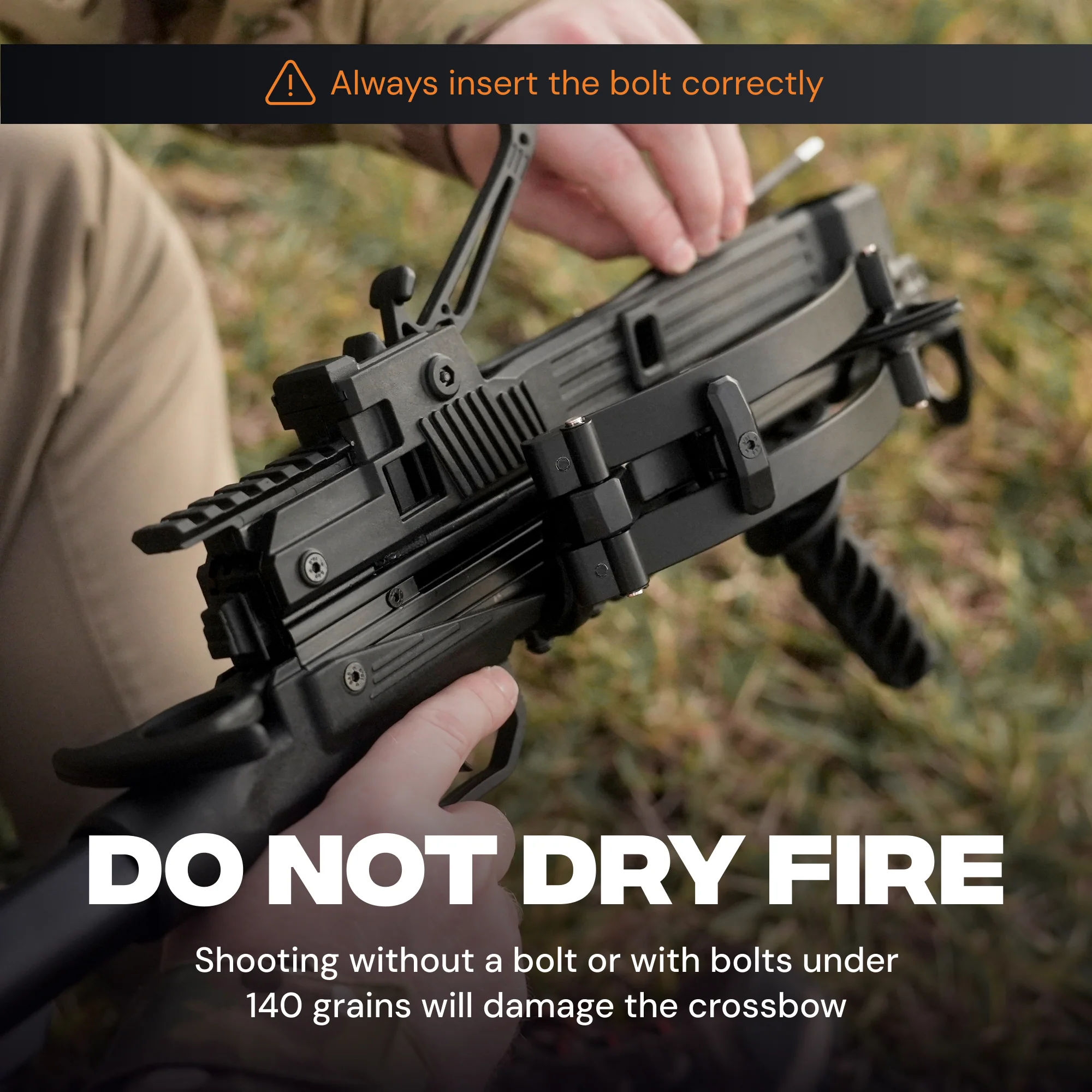 BAT Reverse Crossbow with Magazine and L-Stock - Image 9