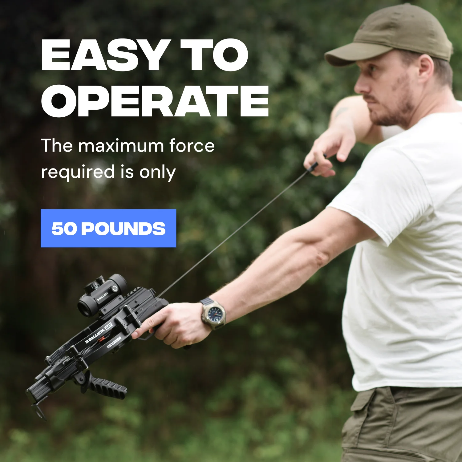 BAT Reverse Draw Compound Crossbow with L-Stock - Refurbished - Image 5