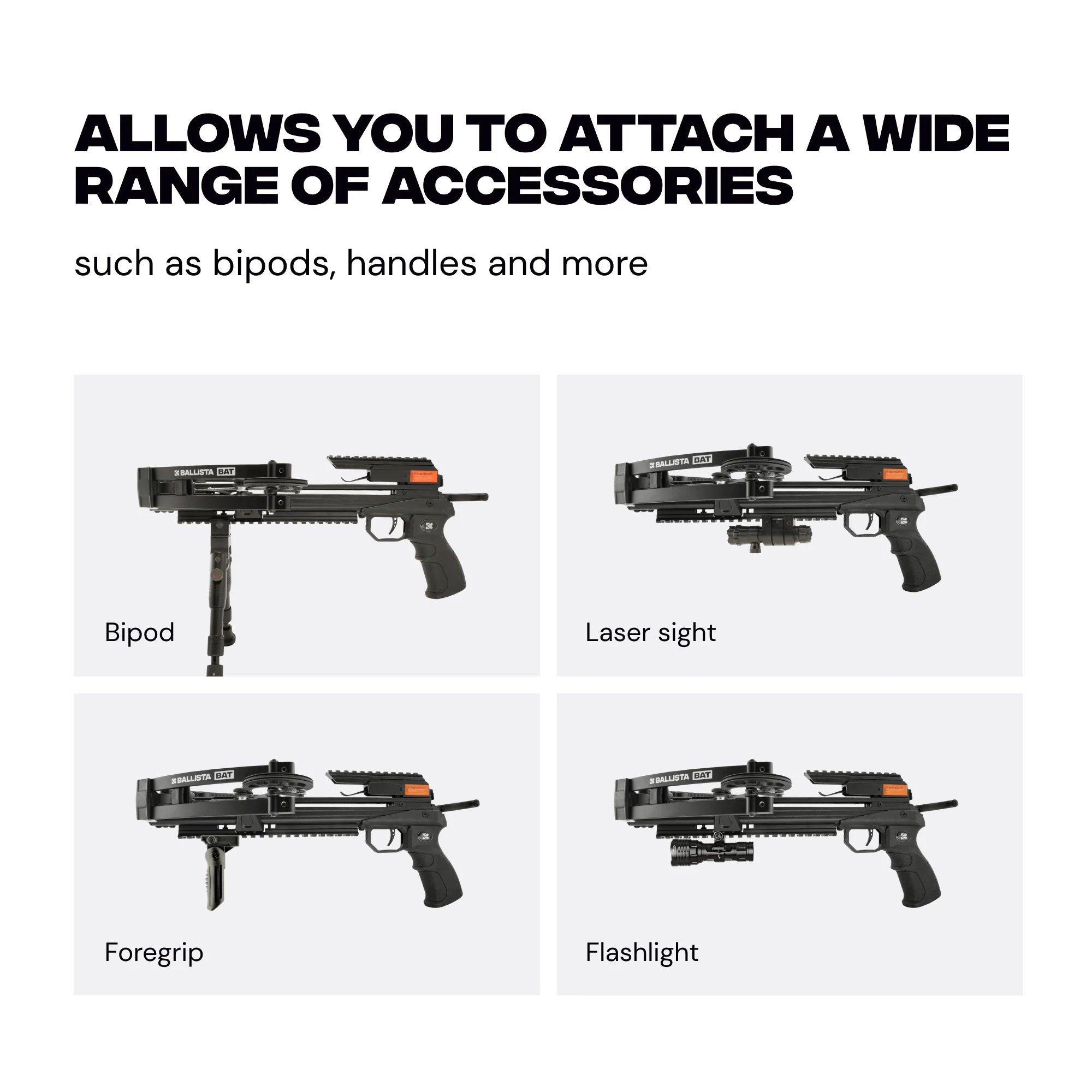 Bottom Picatinny Rail for Ballista BAT Crossbow - Image 5