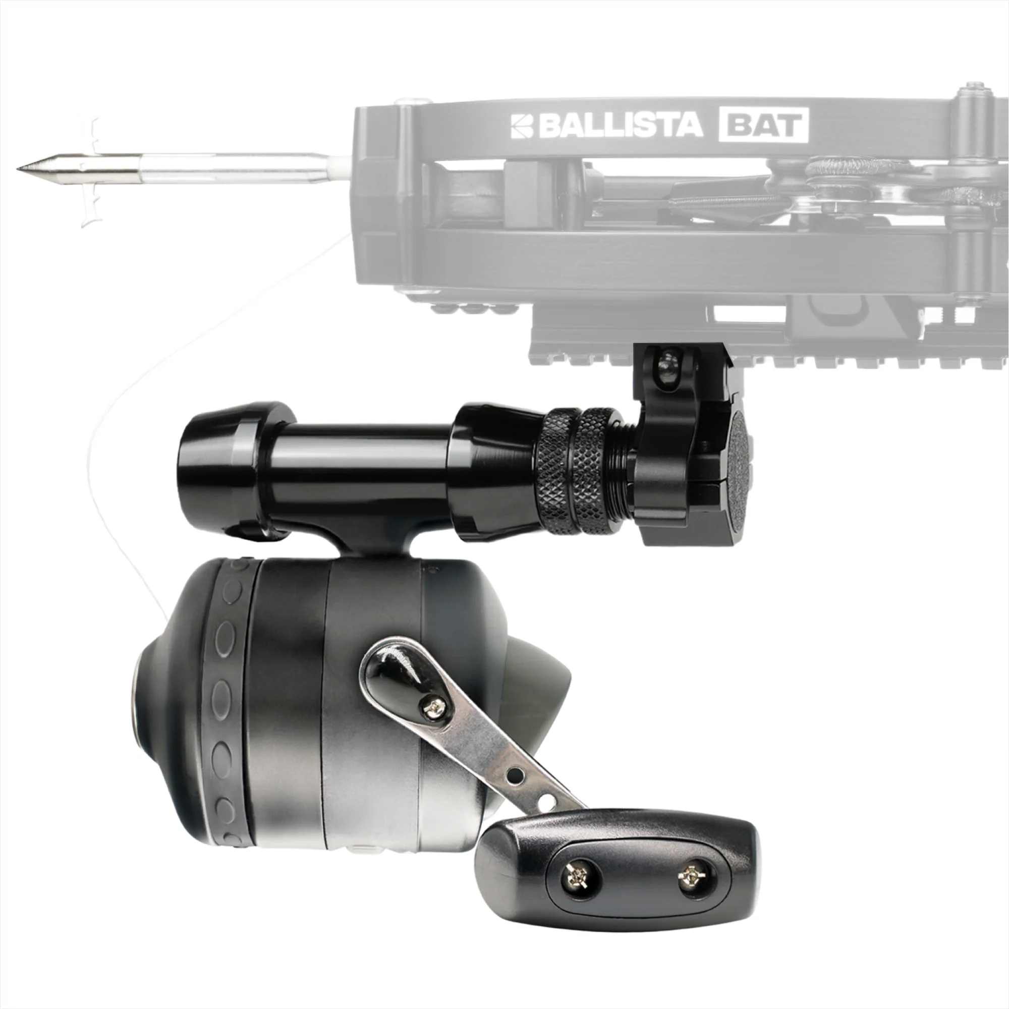 Bowfishing Kit: Complete Set for Crossbows - Includes Reel, Mount + Sleeve, Ring, Arrows (bundle) - Image 3