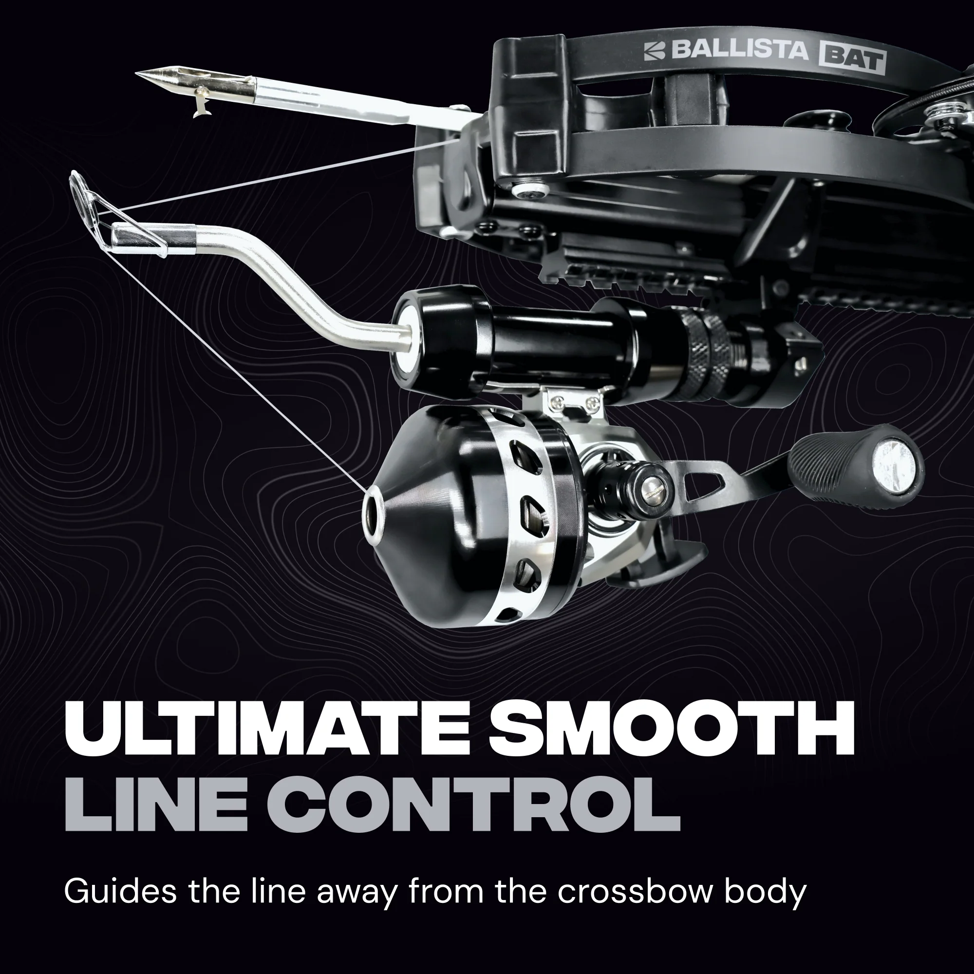 Bowfishing Line Guide, 314 Stainless Steel Crossbow Attachment - Image 2