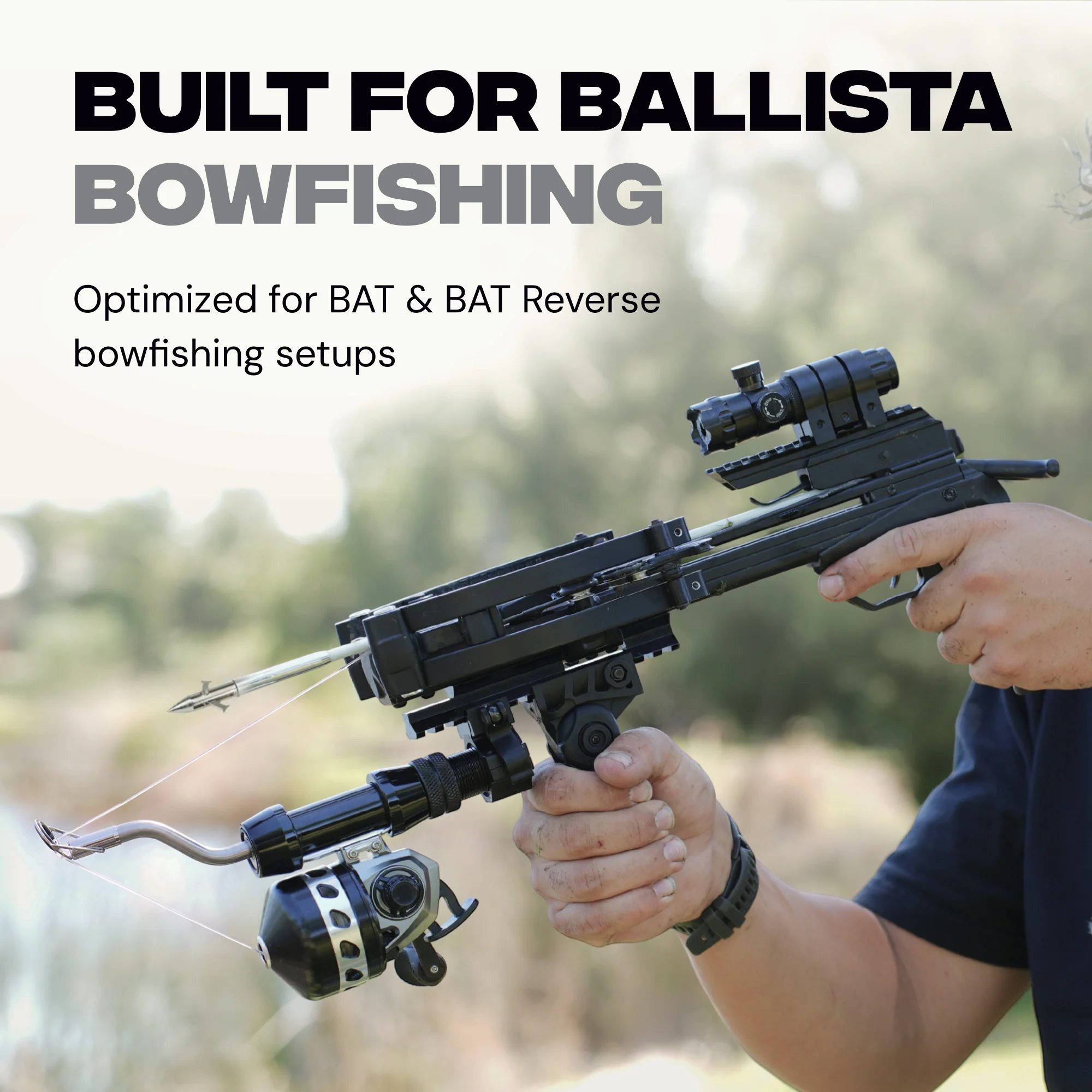 Bowfishing Line Guide, 314 Stainless Steel Crossbow Attachment - Image 4