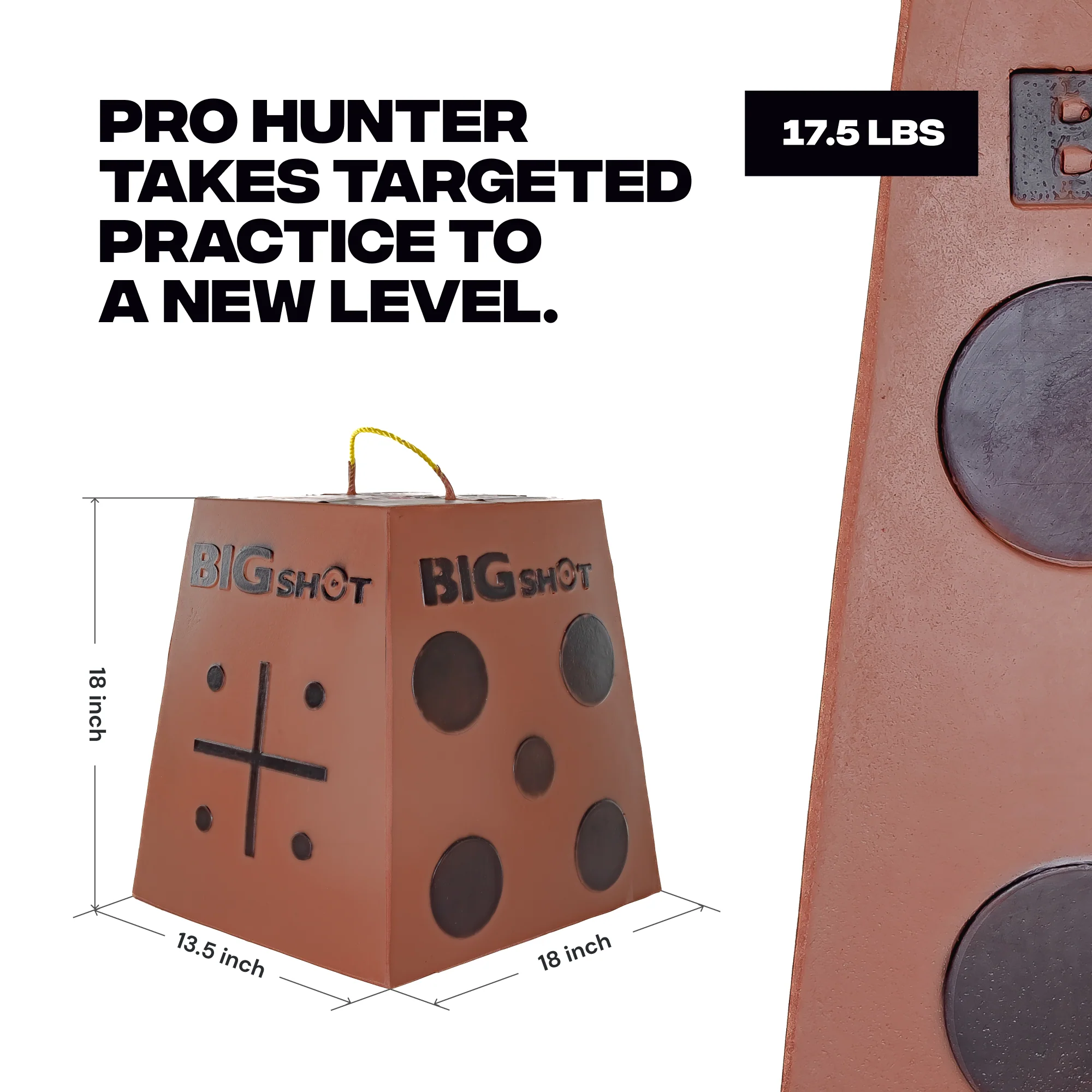 Broadhead Crossbow Target: Big Shot Pro Hunter 18" High-Speed Edition - Image 3