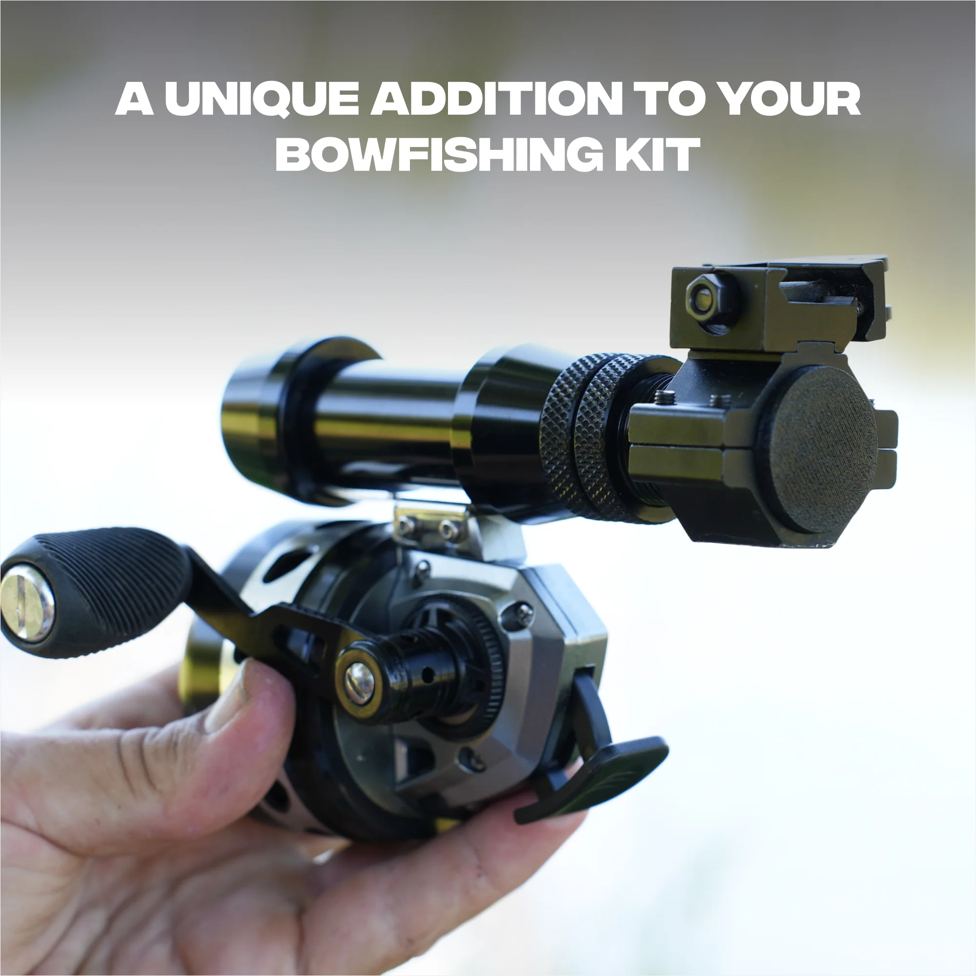 High-Strength Plastic Sleeve for Bowfishing Reel Mount - Image 2