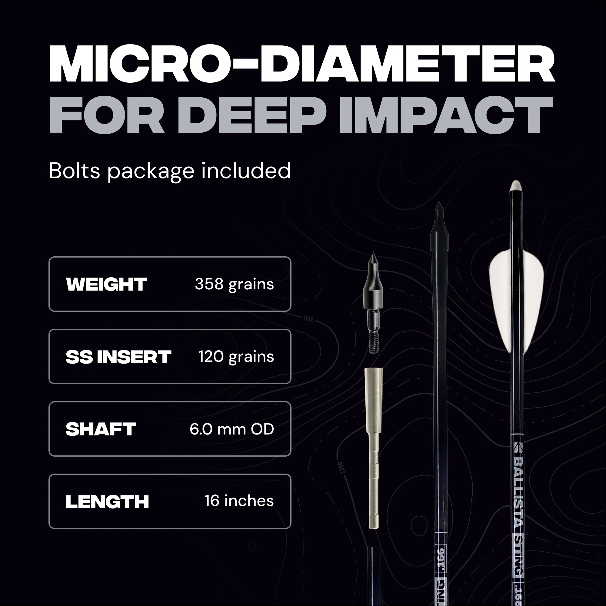 Hunting Kit: 4x32 Scope, 16" STING Carbon Bolts, Mechanical Broadheads & More - Image 6