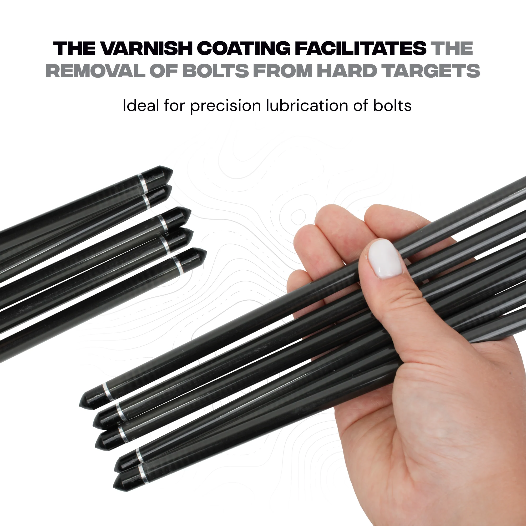 PIERCER 3-Vanes Carbon Crossbow Bolts - Ideal for MEGABAT Reverse - Pack of 6 - Image 8