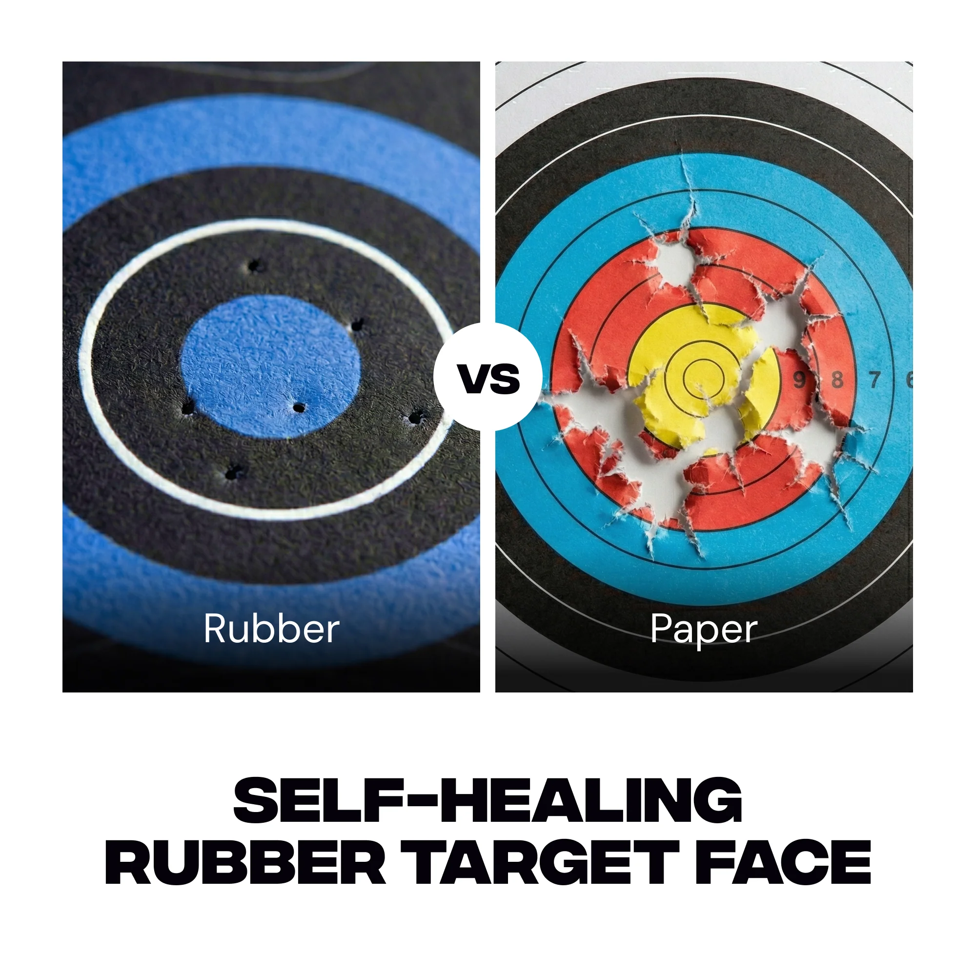 Reusable Self-Healing Rubber Archery Target Fаce – 13.8" x 23.6" - Image 3