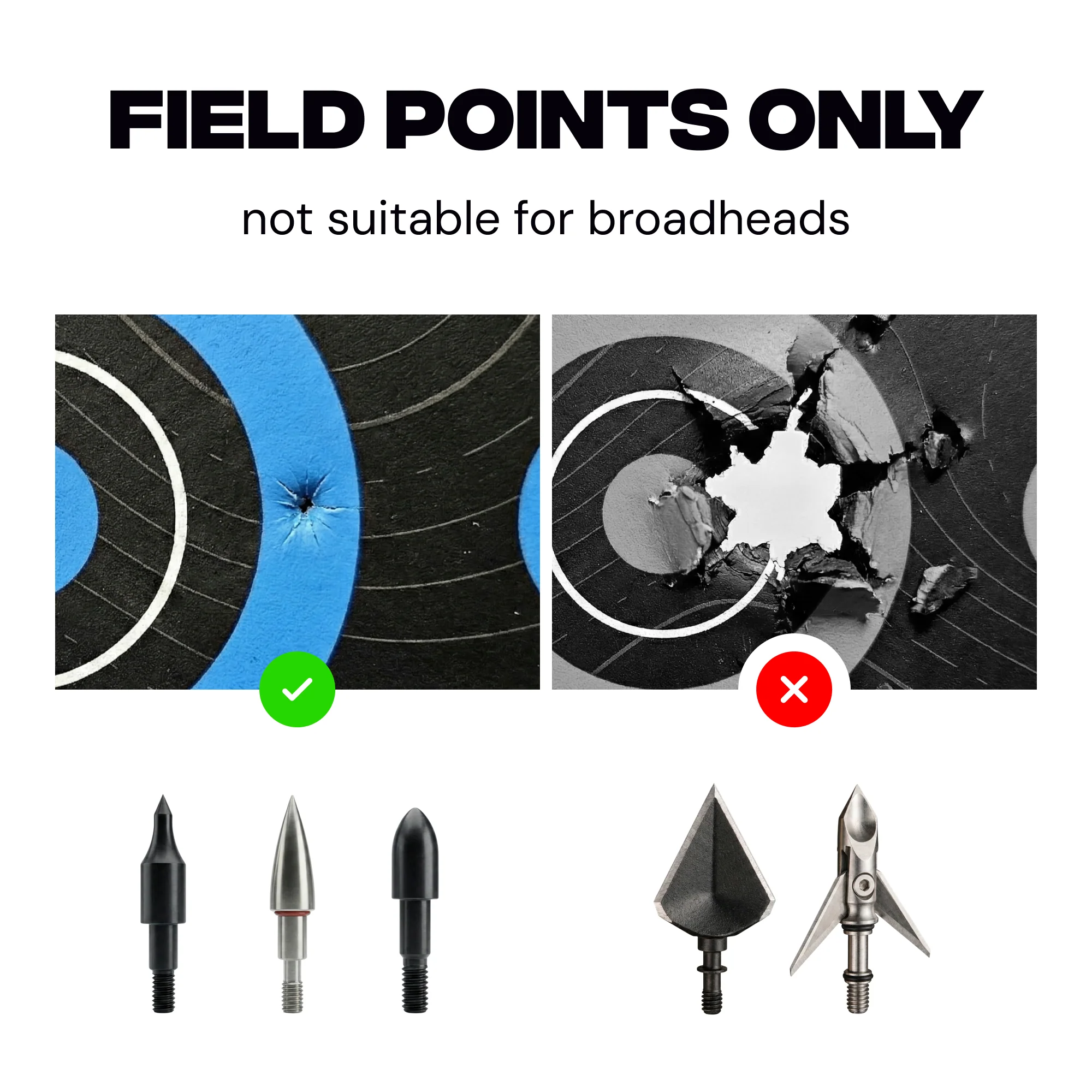 Reusable Self-Healing Rubber Archery Target Fаce – 13.8" x 23.6" - Image 8