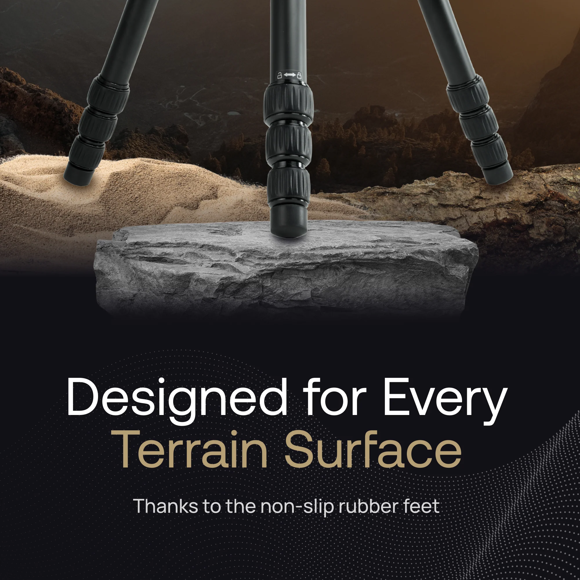 Mighty Tactical Tripod 303 with Picatinny Adapter w/ Carry Bag - Image 3