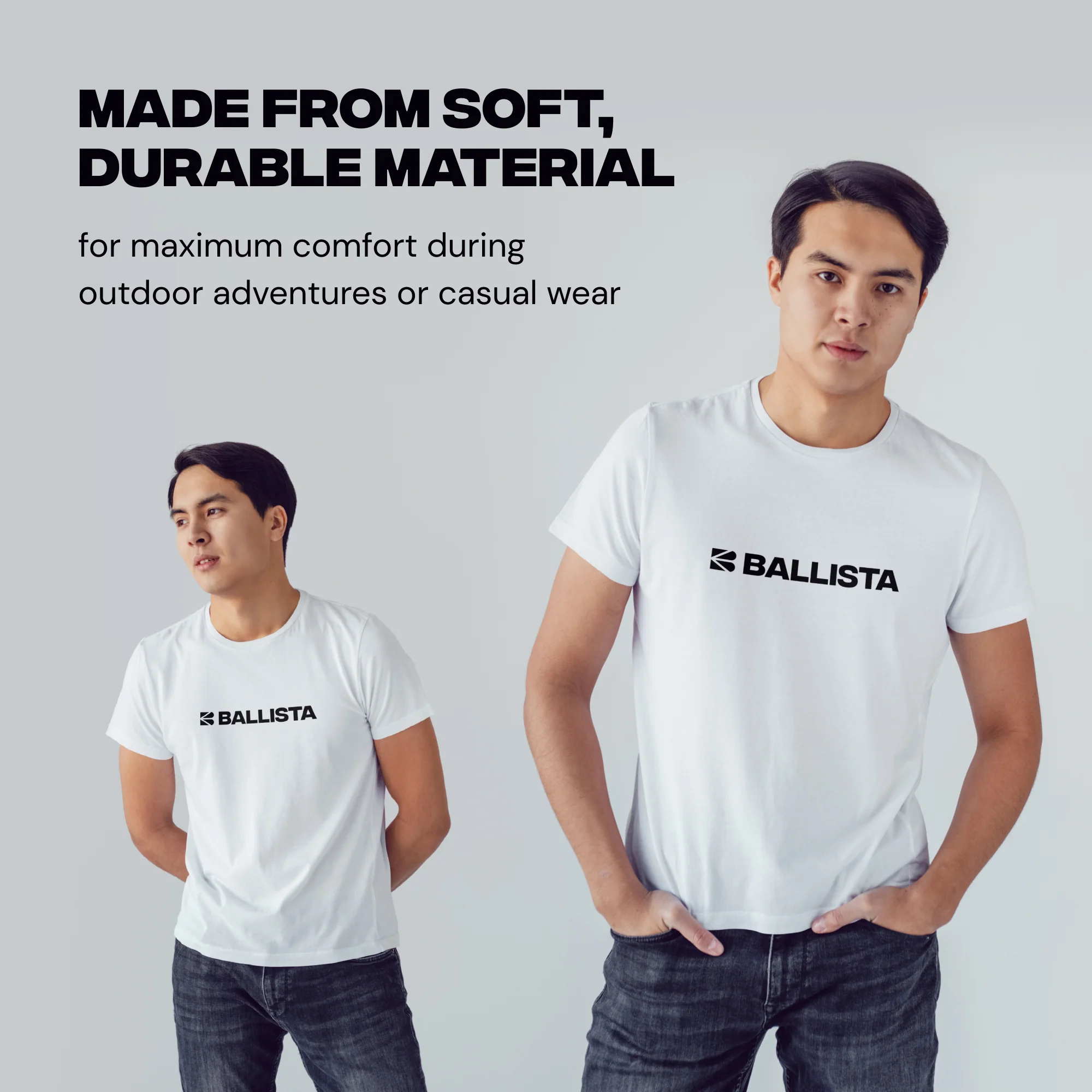 Unisex Cotton Short-Sleeve T-Shirt – Round Neck – Soft & Comfortable - Image 3